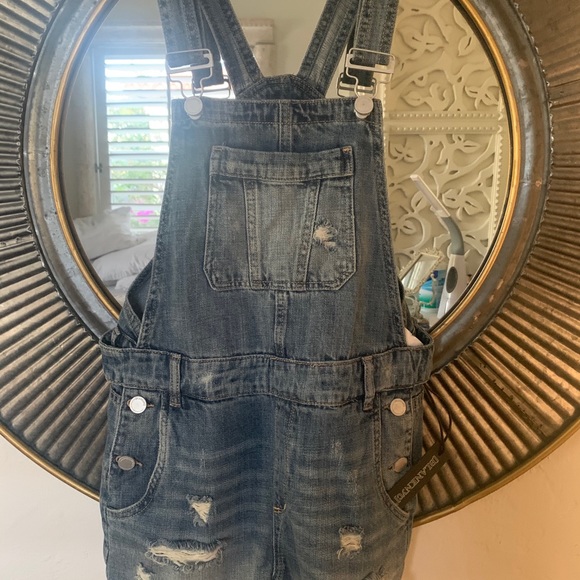 BLANKNYC Short Denim Overall 25 - Picture 9 of 14